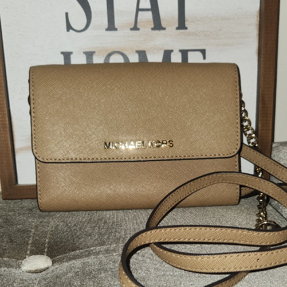Michael Kors Brown Crossbody Bag - Picture 2 of 12